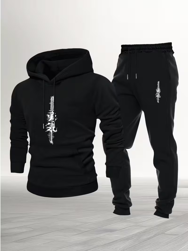 Setelan Dua Potong Kasual Urba - Running Gear Shop ulasan dan harga