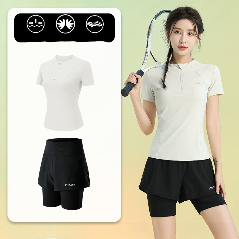 Setelan Lari Wanita 2 PCS Musi - Running Gear Quick Dry ulasan dan harga