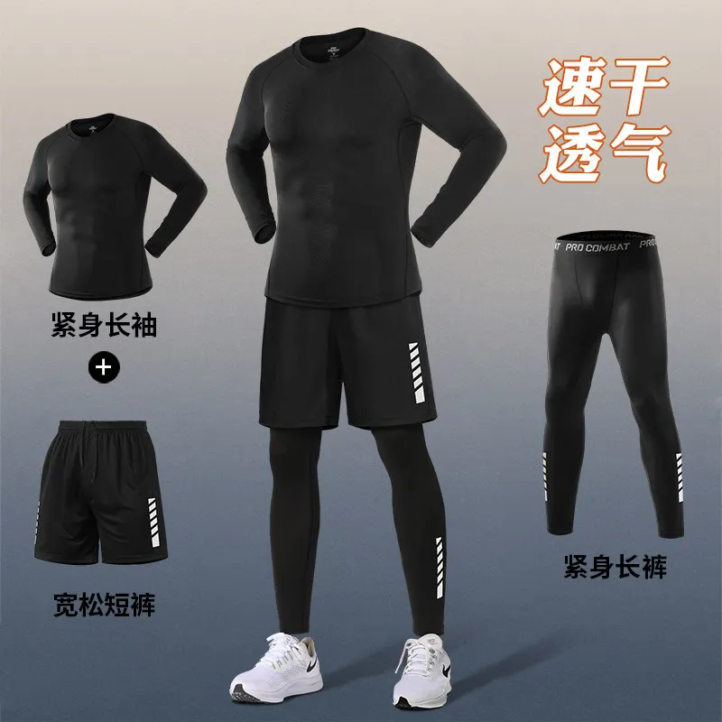 Setelan Kompresi Elastis Tingg - Running Gear Quick Dry ulasan dan harga